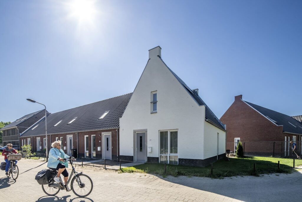 Foto van project met 19 sociale huurwoningen voor Mooiland in Herpen