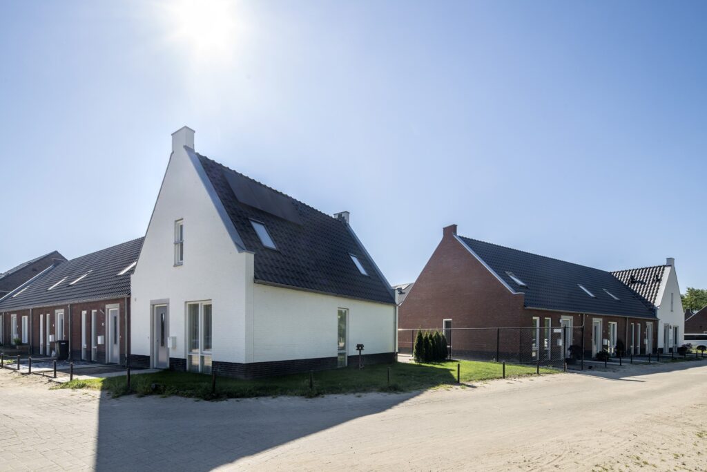 Foto van project met 19 sociale huurwoningen voor Mooiland in Herpen