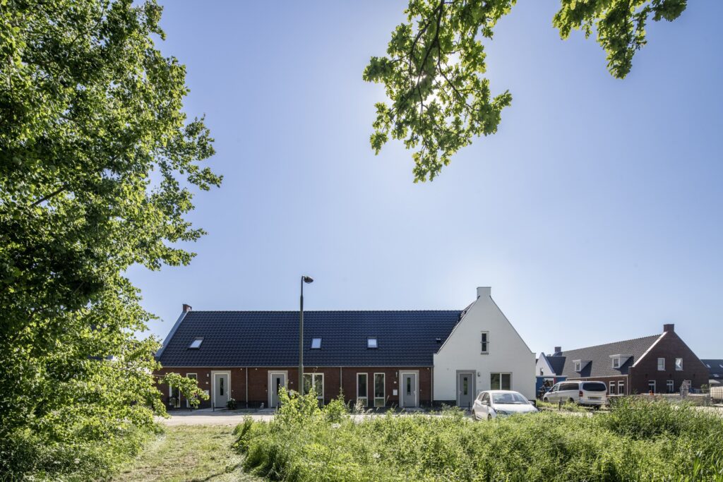 Foto van project met 19 sociale huurwoningen voor Mooiland in Herpen