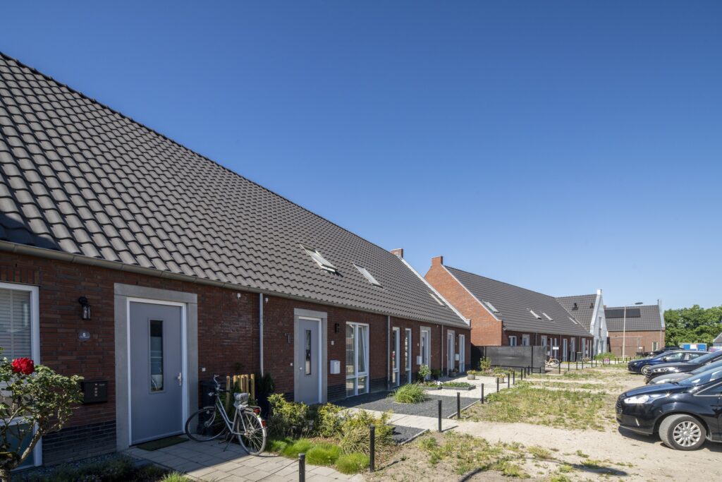 Foto van project met 19 sociale huurwoningen voor Mooiland in Herpen