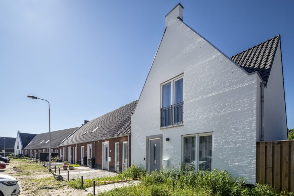 Foto van project met 19 sociale huurwoningen voor Mooiland in Herpen