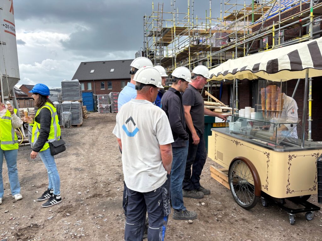 Hoogste puntviering De Tuinen fase 3 Best