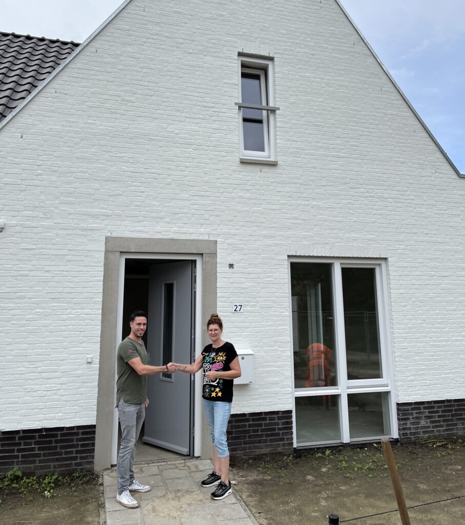 sleuteloverdracht Herpen nieuwbouw Wilgendaal