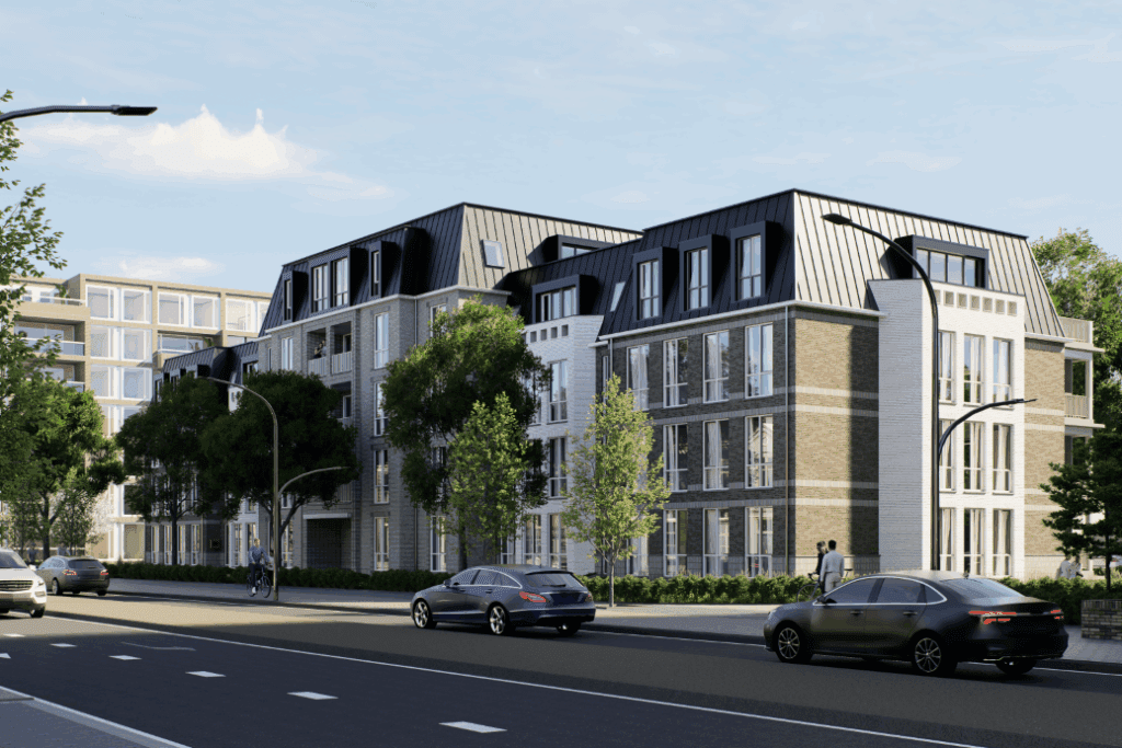 Impressie 29 appartementen gebouw Wemen Weelde in Hengelo